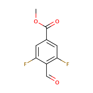 3,5-二氟-4-甲酰基苯甲酸甲酯,methyl 3,5-difluoro-4-formylbenzoate