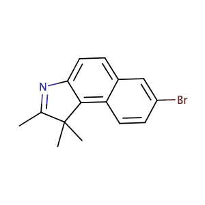 7-溴-1,1,2-三甲基-1H-苯并[e]吲哚,7-Bromo-1,1,2-trimethyl-1H-benz[e]indole
