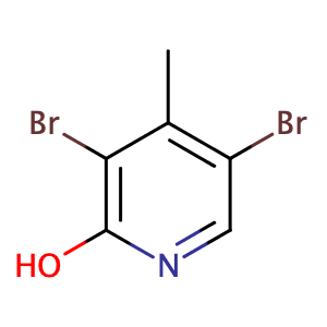 2-羟基-3,5-二溴-4-甲基啶,3,5-Dibromo-2-hydroxy-4-methylpyridine