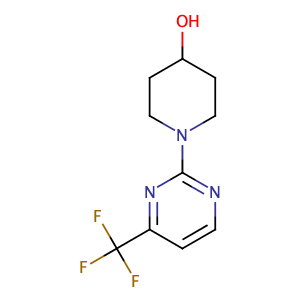 1-[4-(三氟甲基)-2-嘧啶基]-4-哌啶醇,1-(4-TRIFLUOROMETHYL-PYRIMIDIN-2-YL)-PIPERIDIN-4-OL