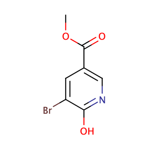5-溴-6-羟基烟酸甲酯,Methyl 5-bromo-6-hydroxynicotinate