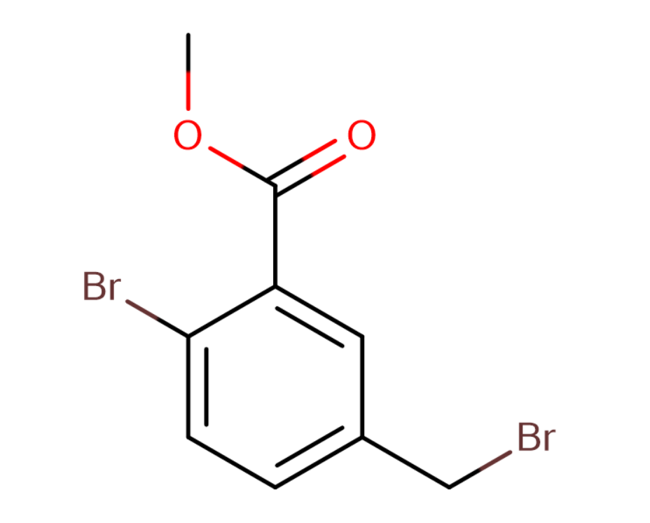 2-溴-5-(溴甲基)苯甲酸甲酯,Methyl 2-broMo-5-(broMoMethyl)benzoate