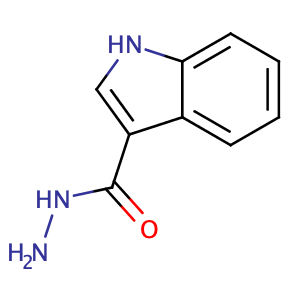 吲哚-3-甲酰肼,1H-Indole-3-carboxylic acid hydrazide