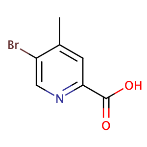 5-溴-4-甲基吡啶-2-甲酸,5-BROMO-4-METHYL-PYRIDINE-2-CARBOXYLIC ACID