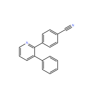 4-(3-phenylpyridin-2-yl)benzonitrile,4-(3-phenylpyridin-2-yl)benzonitrile