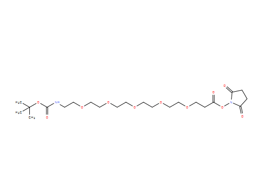 t-Boc-N-amido-PEG5-NHS ester,t-Boc-N-amido-PEG5-NHS ester