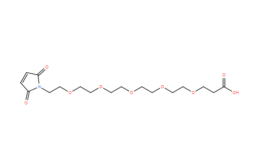 马来酰亚胺-五聚乙二醇-丙酸,Mal-PEG5-acid