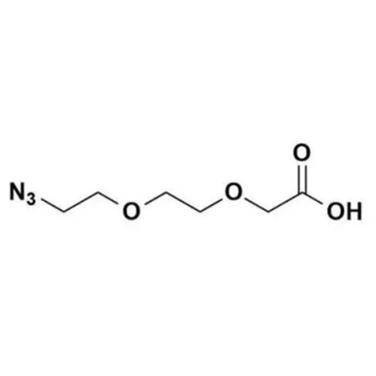 叠氮-二聚乙二醇-乙酸，Azido-PEG2-CH2COOH，N3-PEG2-CH2COOH,Azido-PEG2-CH2COOH,N3-PEG2-CH2COOH