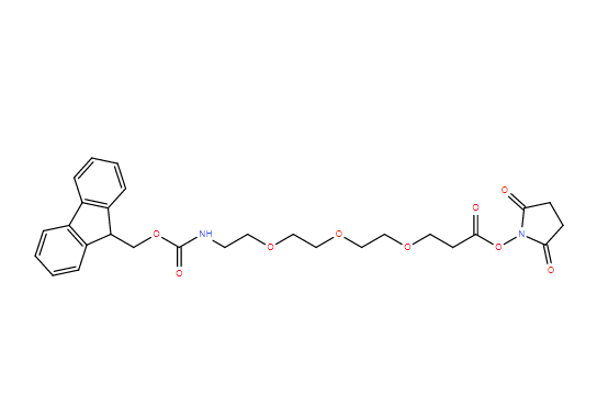 FMOC酰胺-三聚乙二醇-NHS酯,FmocNH-PEG3-NHSester