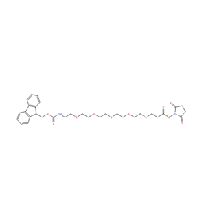 FMOC酰胺-五聚乙二醇-NHS酯,Fmoc-PEG5-NHS ester