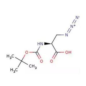 N-叔丁氧羰基-beta-叠氮基-L-丙氨酸，N-Boc-3-azido-L-alanine