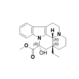 长春西汀杂质N,methyl (41R,12R,13aR)-13a-ethyl-12-hydroxy-2,3,41,5,6,12,13,13a-octahydro-1H-indolo[3,2,1-de]pyrido[3,2,1-ij][1,5]naphthyridine-12-carboxylate