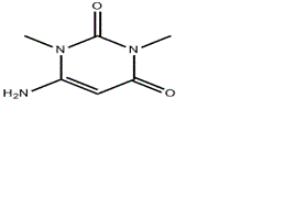 1,3-二甲基-6-氨基脲嘧啶,6-Amino-1,3-Dimethyluracil