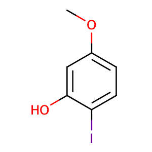 2-碘-5-甲氧基苯酚
