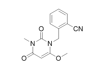 阿格列汀杂质,Benzonitrile, 2-?[(3,?4-?dihydro-?6-?methoxy-?3-?methyl-?2,?4-?dioxo-?1(2H)?-?pyrimidinyl)?methyl]?-