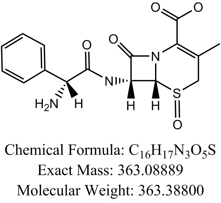头孢氨苄氧化杂质1,Cephalexin Oxidation Impurity 1(Cephalexin Impurity J (Cephalexin Sulfoxide)