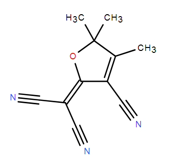 2-(3-氰基-4,5,5-三甲基呋喃-2-亚基)丙二腈,2-(3-cyano-4,5,5-trimethylfuran-2-ylidene)propanedinitrile