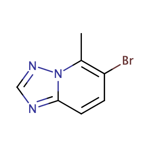 6-溴-5-甲基-[1,2,4]三唑并[1,5-a]吡啶,6-Bromo-5-methyl[1,2,4]triazolo[1,5-a]pyridine