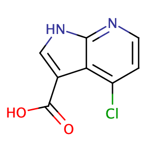 4-氯-1H-吡咯并[2,3-b]吡啶-3-羧酸,4-Chloro-1H-pyrrolo[2,3-b]pyridine-3-carboxylic acid