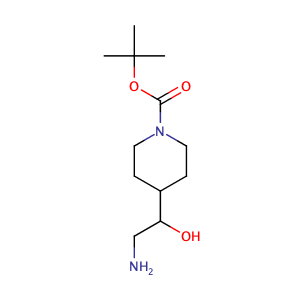4-(2-氨基-1-羟基)哌啶-1-甲酸叔丁酯