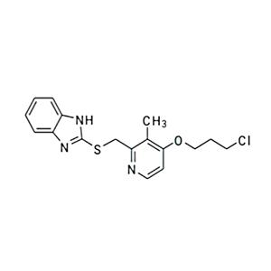 2-{[4-(3-氯丙基氧基)-3-甲基-2-吡啶基]甲基硫}-1H-苯并咪唑