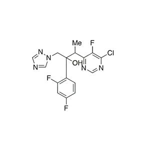 (2R,3S 2S,3R)-3-(4-氯-5-氟-6-嘧啶基）-2-（2,4-二氟苯基）,rac-6-Chloro Voriconazole