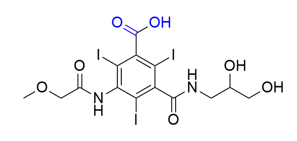 碘普罗胺杂质15,3-[(2,3-dihydroxypropyl)carbamoyl]-2,4,6-triiodo-5-[(methoxyacetyl) amino]benzoic acid