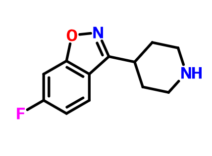 6-氟-3-（4-哌啶基）苯并恶唑,6 Fluoro-3-(4-Piperidinyl)-1,2-Benzisoxazole