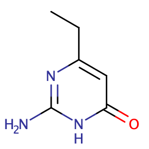 2-氨基-4-羟基-6-乙基嘧啶,4(1H)-Pyrimidinone, 2-amino-6-ethyl- (9CI)