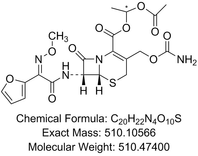 头孢呋辛酯,Cefuroxime Axetil