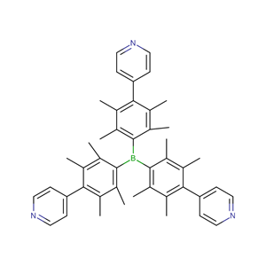tris(4-(4-pyridyl)duryl)borane,tris(4-(4-pyridyl)duryl)borane