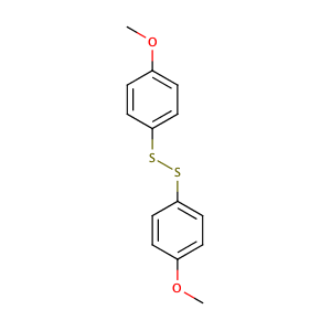 双(4-甲氧基苯基)二硫化物,1,2-Bis(4-methoxyphenyl)disulfane