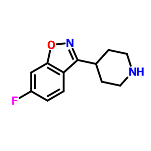 6-氟-3-（4-哌啶基）苯并恶唑