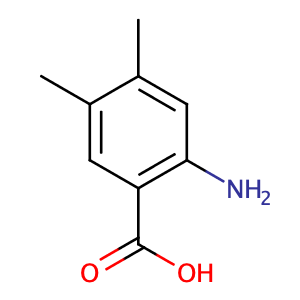 2-氨基-4,5-二甲基苯甲酸,2-Amino-4,5-dimethylbenzoic acid