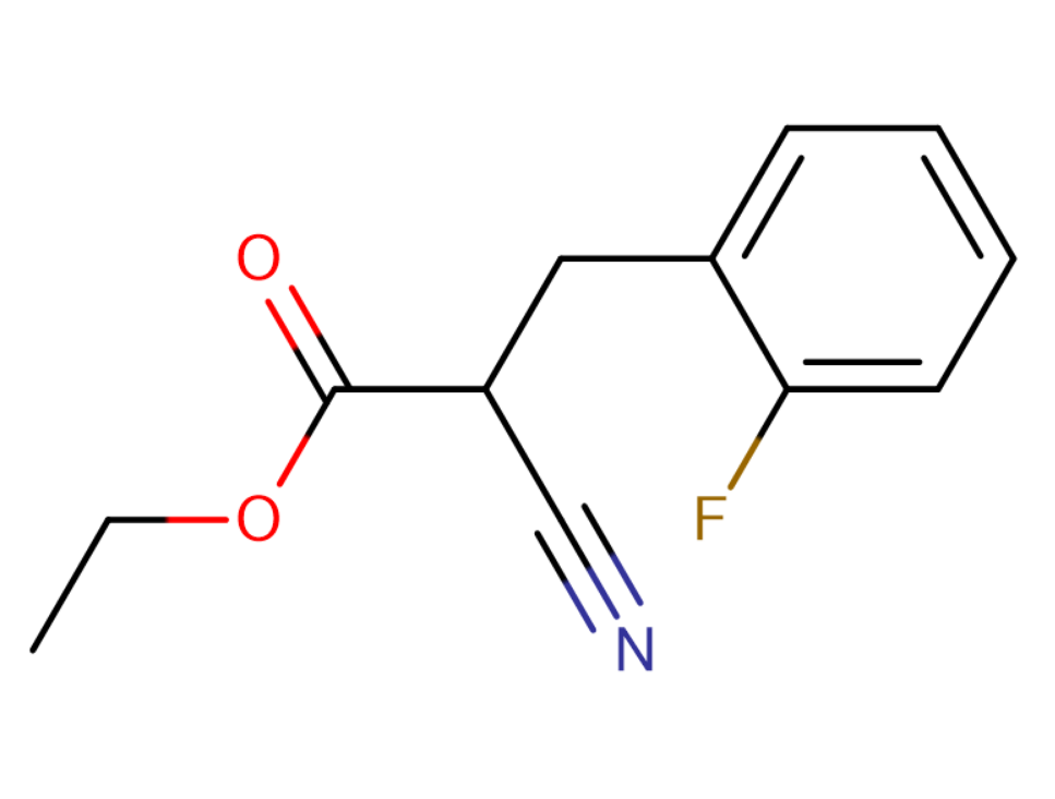 2-cyano-3-(2-fluoro-phenyl)-propionic acid ethyl ester