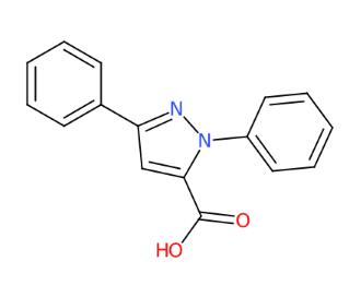 1,3-二苯基-1H-吡唑-5-羧酸,2,5-DIPHENYL-2H-PYRAZOLE-3-CARBOXYLIC ACID