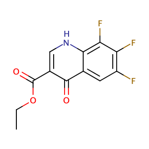 6,7,8-三氟-1,4-二氢-4-氧代-3-喹啉羧酸乙酯,Ethyl 6,7,8-trifluoro-4-oxo-1,4-dihydroquinoline-3-carboxylate