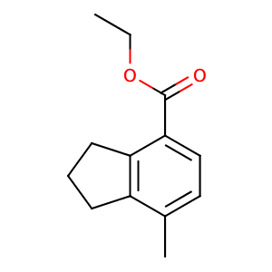 7-甲基-2,3-二氢-1H-茚-4-羧酸乙酯,2,3-Dihydro-7-methyl-1H-indene-4-carboxylic acid ethyl ester