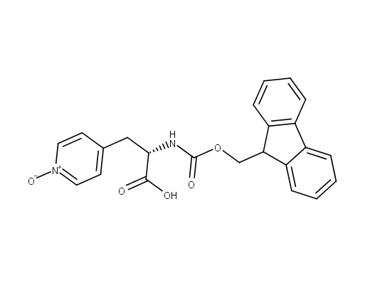 4-[(2S)-2-carboxy-2-({[(9H-fluoren-9-yl)methoxy]carbonyl}amino)ethyl]pyridin-1-ium-1-olate