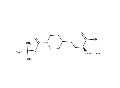(2S)-4-{1-[(tert-butoxy)carbonyl]piperidin-4-yl}-2-({[(9H-fluoren-9-yl)methoxy]carbonyl}amino)butanoic acid