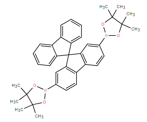 2,7-二硼酸酯-9,9螺二芴,2,7-Bis(4,4,5,5-tetramethyl-1,3,2-dioxaborolan-2-yl)-9,9'-spirobi[9H-fluorene]