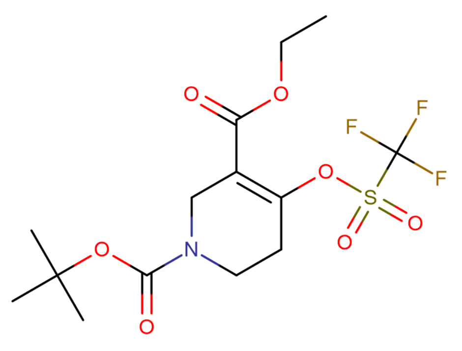 1-(叔丁基)-3-乙基4-(((三氟甲基)磺酰基)氧基)-5,6-二氢吡啶-1,3(2H)-二羧酸酯