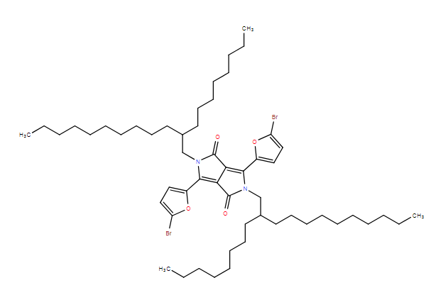 DPP08,3,6-bis(5-bromofuran-2-yl)-2,5-bis(2-octyldodecyl)pyrrolo[3,4-c]pyrrole-1,4(2H,5H)-dione