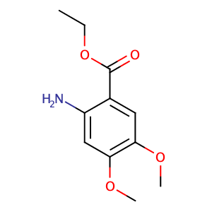 2-氨基-4,5-二甲氧基苯甲酸乙酯,Ethyl 6-amino-3,4-dimethoxybenzoate