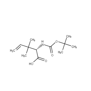 (2S)-2-{[(tert-butoxy)carbonyl]amino}-3,3-dimethylpent-4-enoic acid