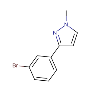 3-(3-bromophenyl)-1-methyl-1H-pyrazole