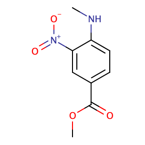 4-(甲基氨基)-3-硝基苯甲酸甲酯,Methyl 4-(methylamino)-3-nitrobenzoate