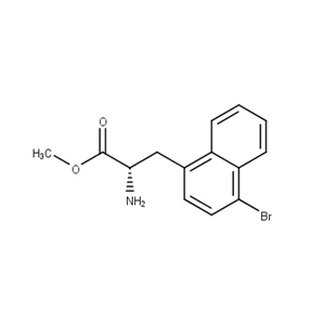 methyl (2S)-2-amino-3-(4-bromonaphthalen-1-yl)propanoate