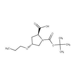 (2S,4R)-1-[(tert-butoxy)carbonyl]-4-propoxypyrrolidine-2-carboxylic acid