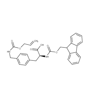 (2S)-2-({[(9H-fluoren-9-yl)methoxy]carbonyl}amino)-3-[4-({[(prop-2-en-1-yloxy)carbonyl]amino}methyl)phenyl]propanoic acid